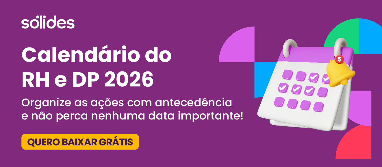 Calendário RH e DP 2026